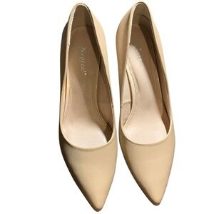 x-appeal Women's Beige Heels